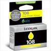 利盟(Lexmark) 108 黄色墨盒(14N0342A)